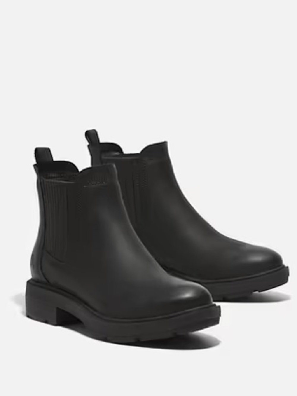 Timberland Brimfield Mid Chelsea Boot Mid Black Full Grain Leather